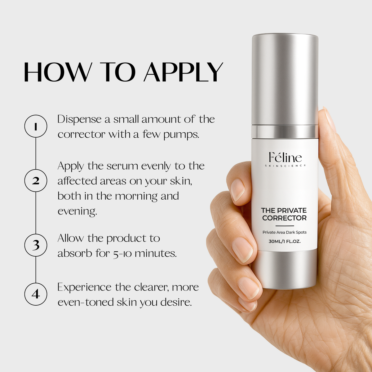 1 x The Private Corrector