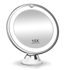 10x Magnifying LED Mirror for Makeup & Precision Skincare