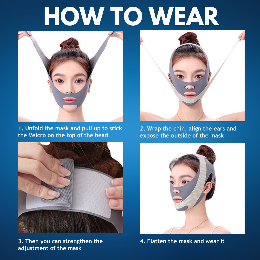 Contouring Face Mask for Skin Tightening & Jawline Firming