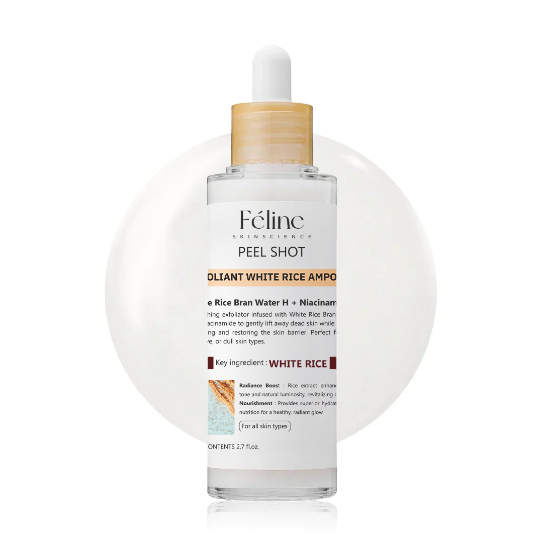 Peel Shot Rice Ampoule Duo For Skin Brightening & Hydration