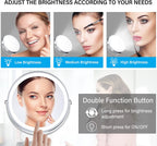 LED Makeup Mirror with Lights & Magnification for Makeup